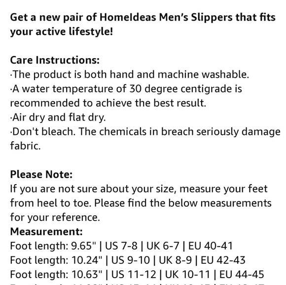 Homeideas men's woolen anti-slip slippers - Picture 3 of 9